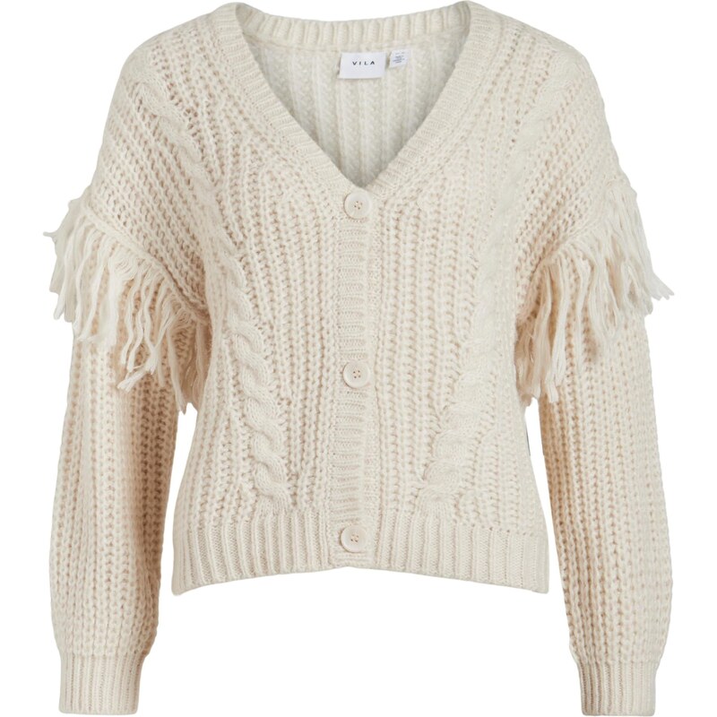 VILA Kardigán AKSINA biela 54264684