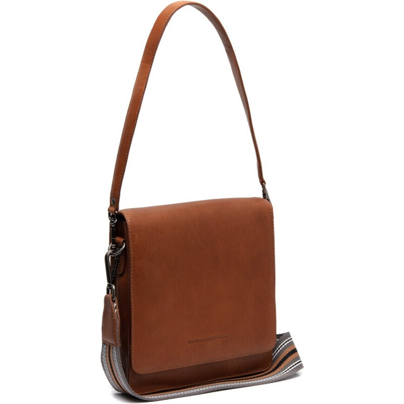 The Chesterfield Brand Kožená taška přes rameno s klopou Osuna C48 46493576
