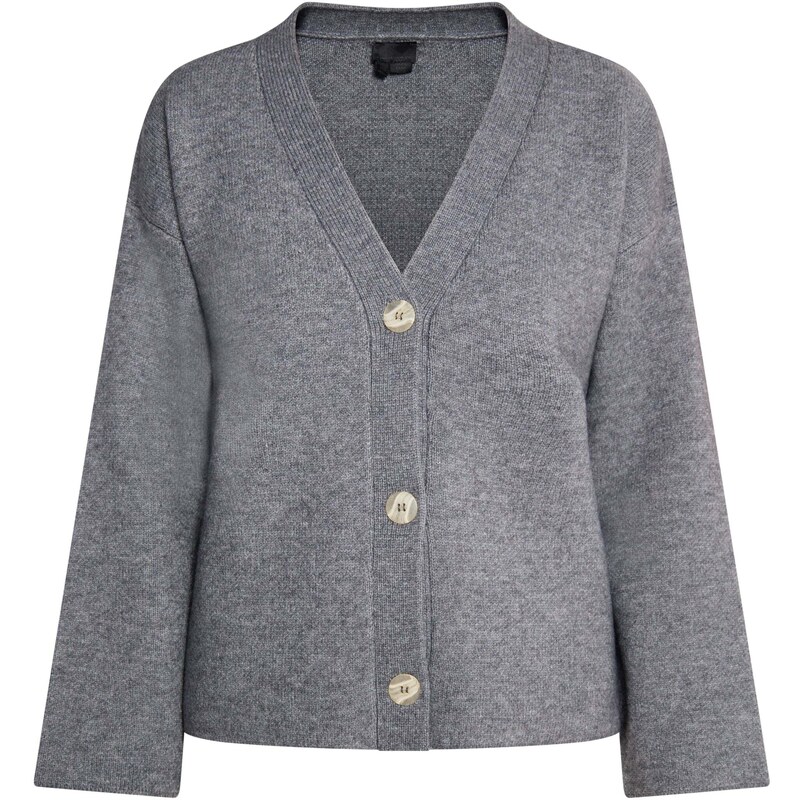 DreiMaster Klassik Kardigán sivá 54261942