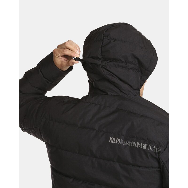 Pánska zateplená zimná bunda Kilpi TASHA-M čierna