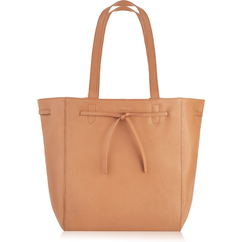 PAOLO PERUZZI Kožená shopper kabelka IN-64-CG | koňak IN-64-CG 46491447