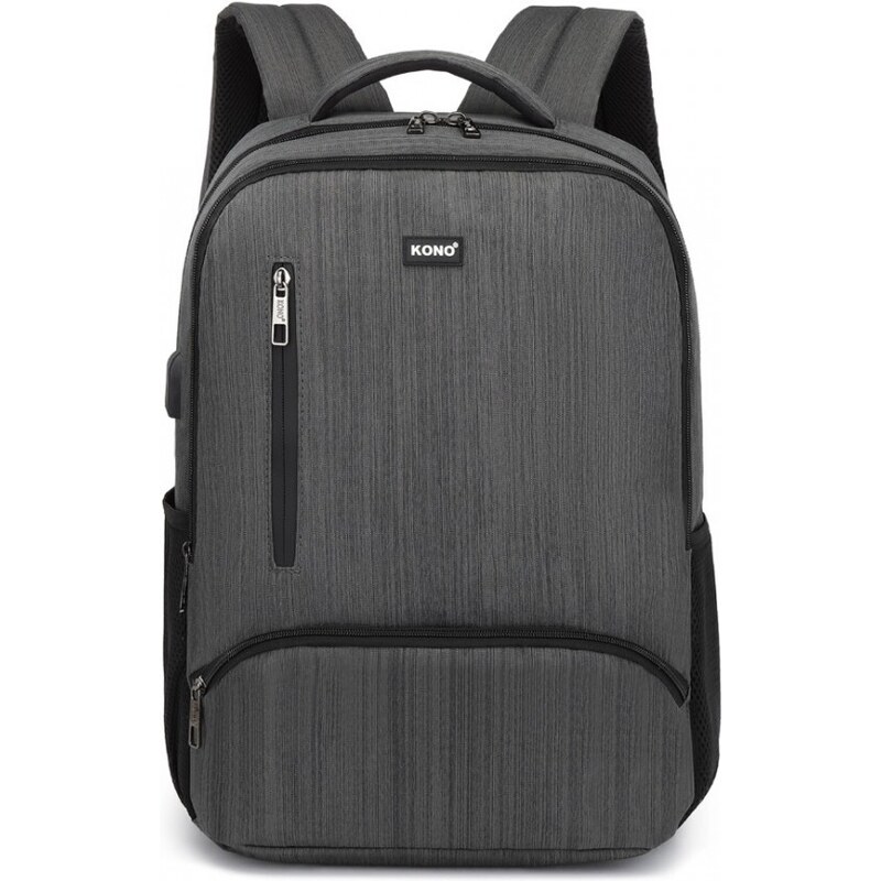 KONO Mestský batoh E1978, sivý, 18l 61881969
