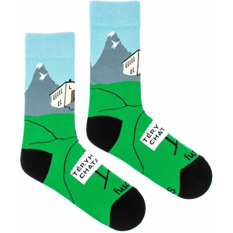 Fusakle Teryho chata veselé turistické ponožky