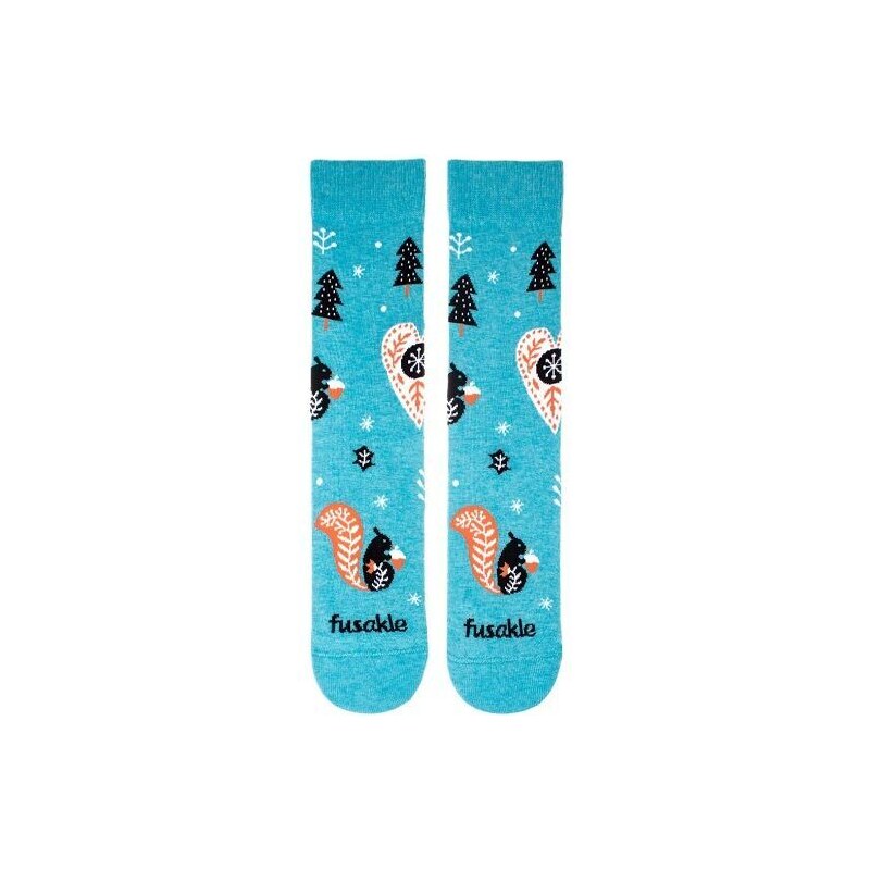 Fusakle Veverička veselé dievčenské ponožky