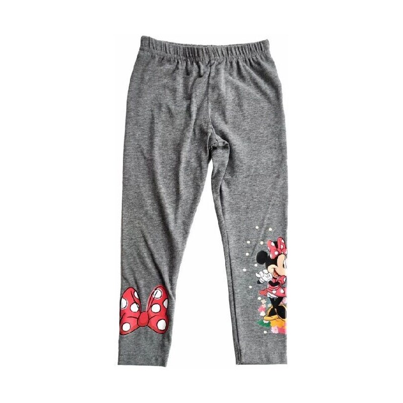 Disney Dievčenské legíny Minnie Mouse Grey 63554734