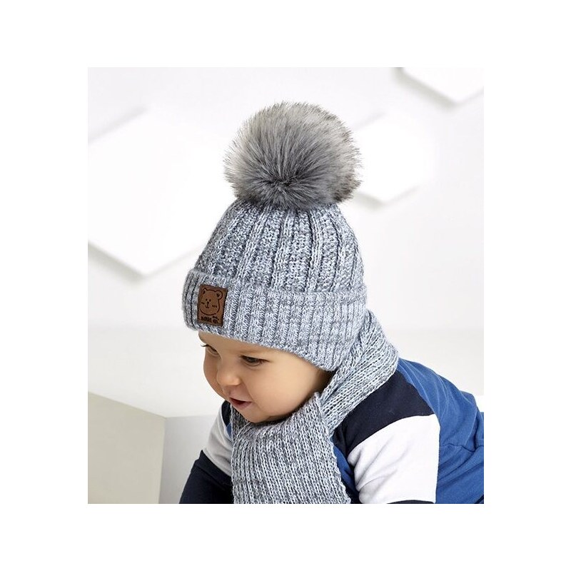 AJS Zimná čiapka a šál Chris 46457924