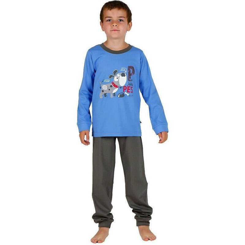 Evona Chlapčenské pyžamo Blue Dog