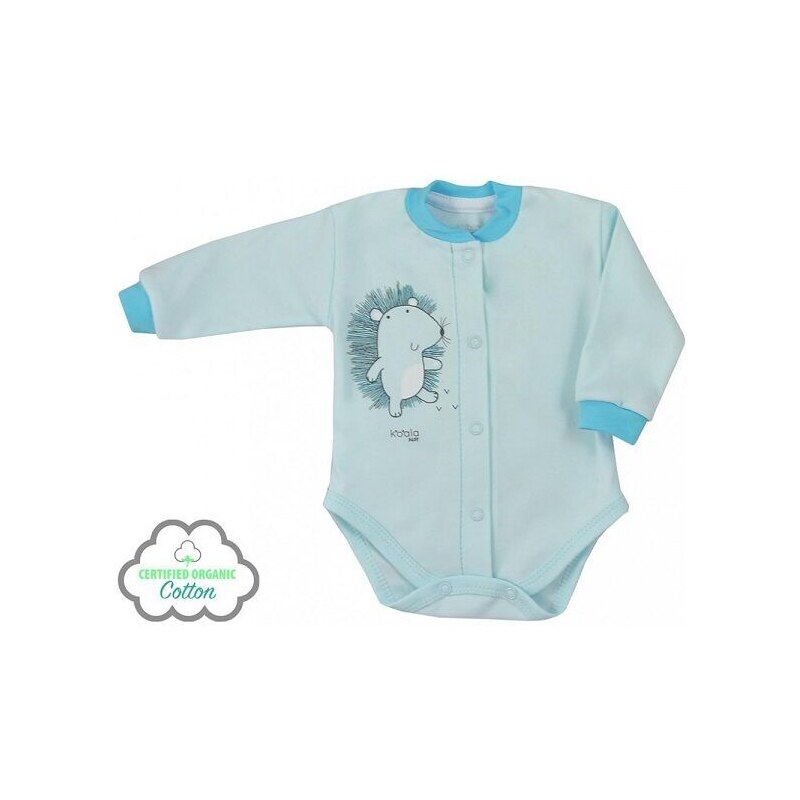 Koala Baby Dojčenské body celorozopínacie Bio bavlna Lesný Priateľ 39578133
