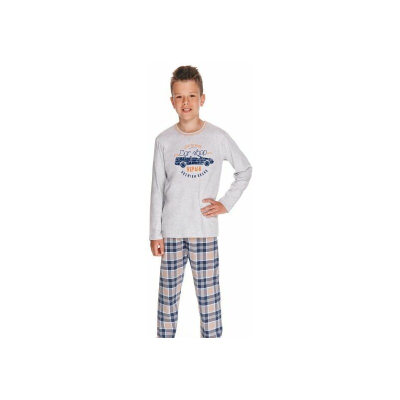 Taro Chlapčenské pyžamo Mario Beige