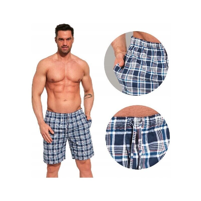 Cornette Pánske pyžamové nohavice krátke Kori 46458050