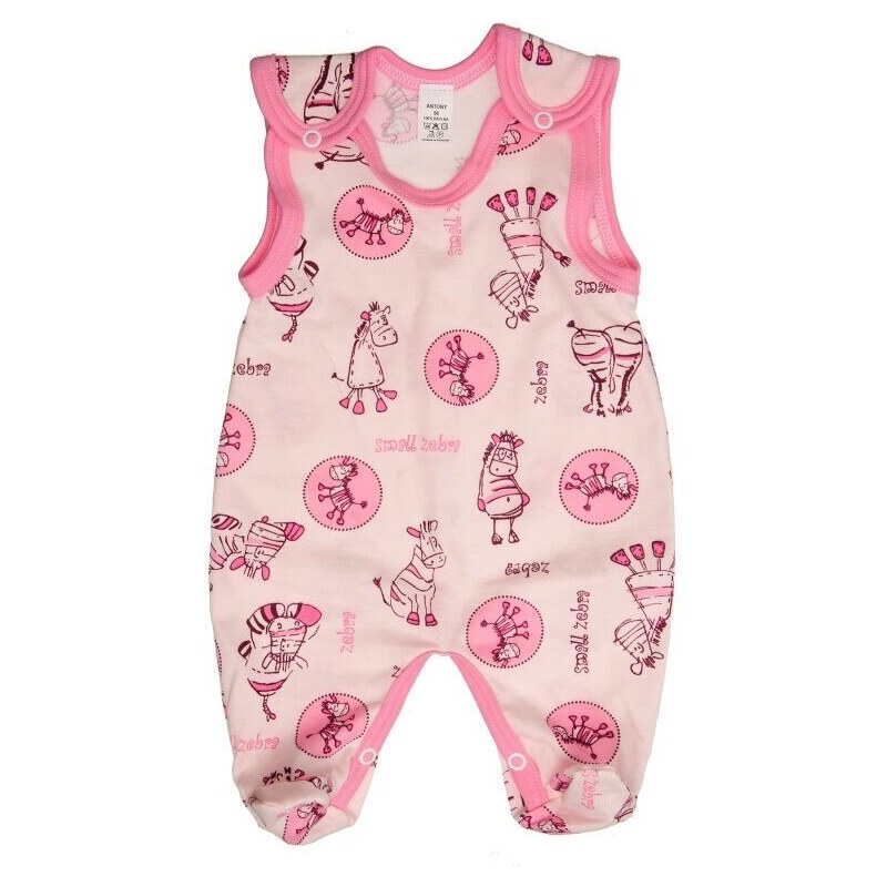 Antony Dupačky pre dievčatko Zebra ružová 46458235