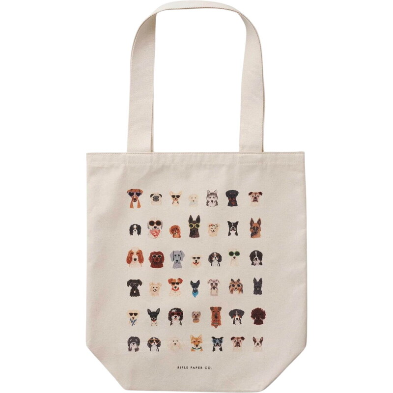 Rifle Paper Co. Plátenná taška Tote Dog Days 65158025