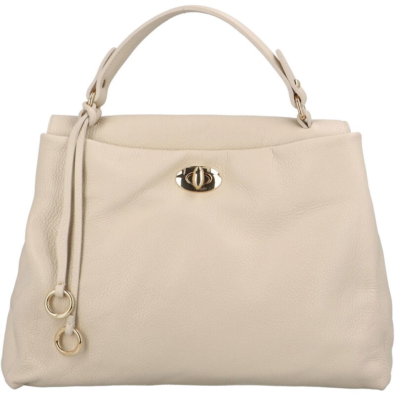 Delami Vera Pelle Dámska kožená kabelka do ruky béžová - Delami Reeta 62213226