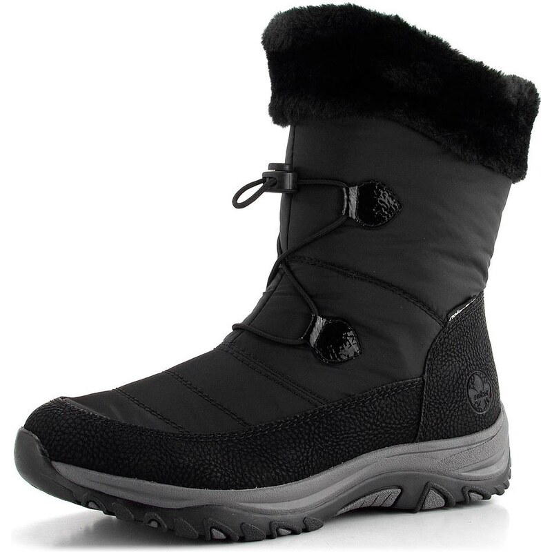 Rieker členková obuv s membránou čierna M9683-00 61762012