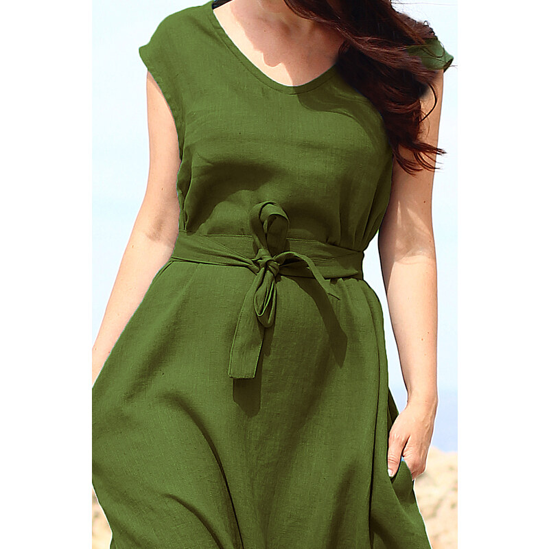 Lanový PÁSIK k šatám Lotika česká výroba 47722561