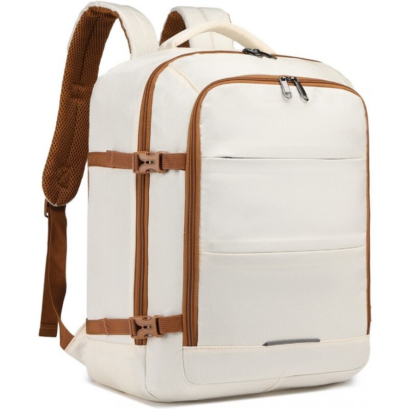 Konofactory Béžový objemný cestovný batoh do lietadla Tourist - veľ. L 46571131