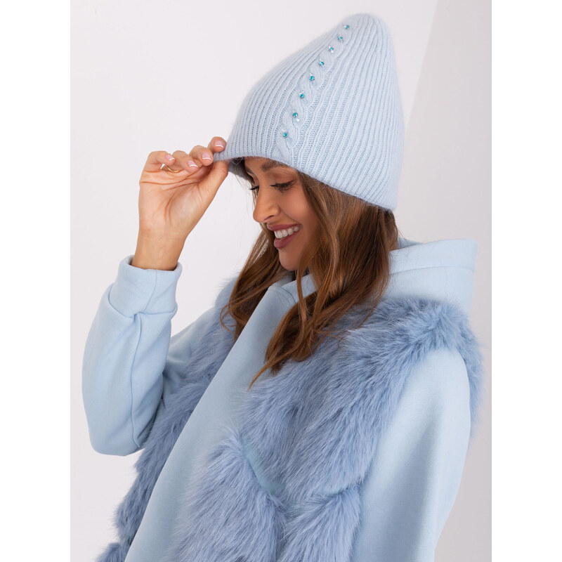 Wool Fashion Italia Cap-AT-CZ-2328.11P-Light Blue 64666868