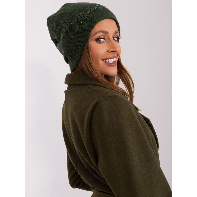 Wool Fashion Italia Cap-AT-CZ-2329.76-dark green 64686906