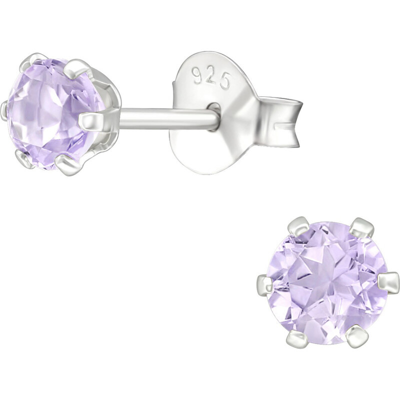 MAJYA Strieborné náušnice VIOLETTA 10677 64581300