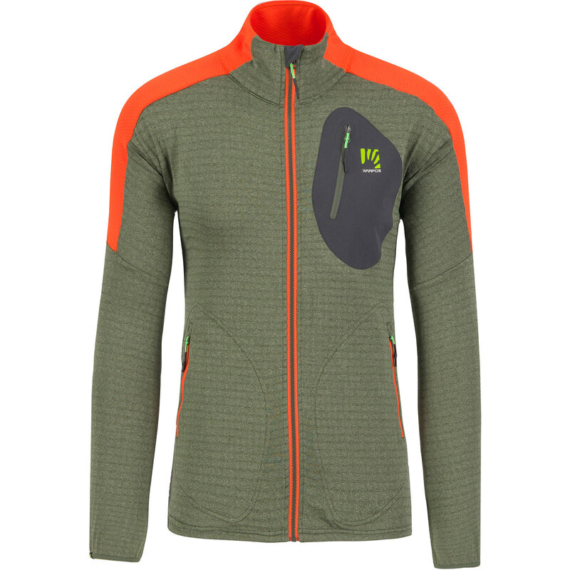 E-shop Karpos PUEZ flíska Thyme/Spicy Ornage