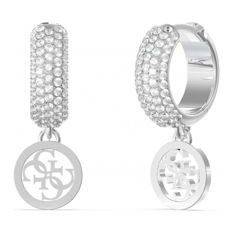Guess Štýlové kruhy Crazy Earrings JUBE03301JWRHT/U 66582306