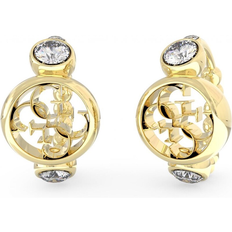 Guess Štýlové pozlátené náušnice Perfect Illusion JUBE03373JWYGT/U 66594466