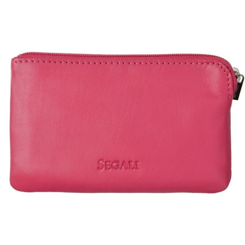 SEGALI Kožená kľúčenka SG-27289 růžová 46520478