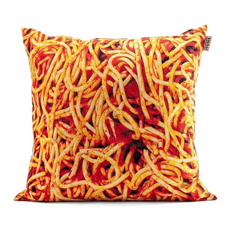 Dekoračný vankúš Seletti Spaghetti x Toiletpaper