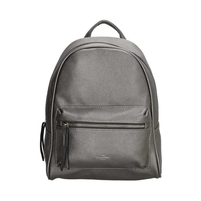 Beagles Strieborný elegantný kožený ruksak „Remaster“ 46521574