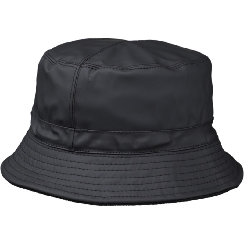 Fiebig - Headwear since 1903 Čierny vedro klobúk (obojstranný) - nepremokavý jesenný klobúk - Fiebig 1903