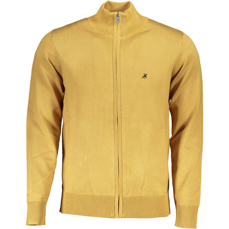 U.S. GRAND US GRAND POLO YELLOW MENS CARDIGAN 64709263