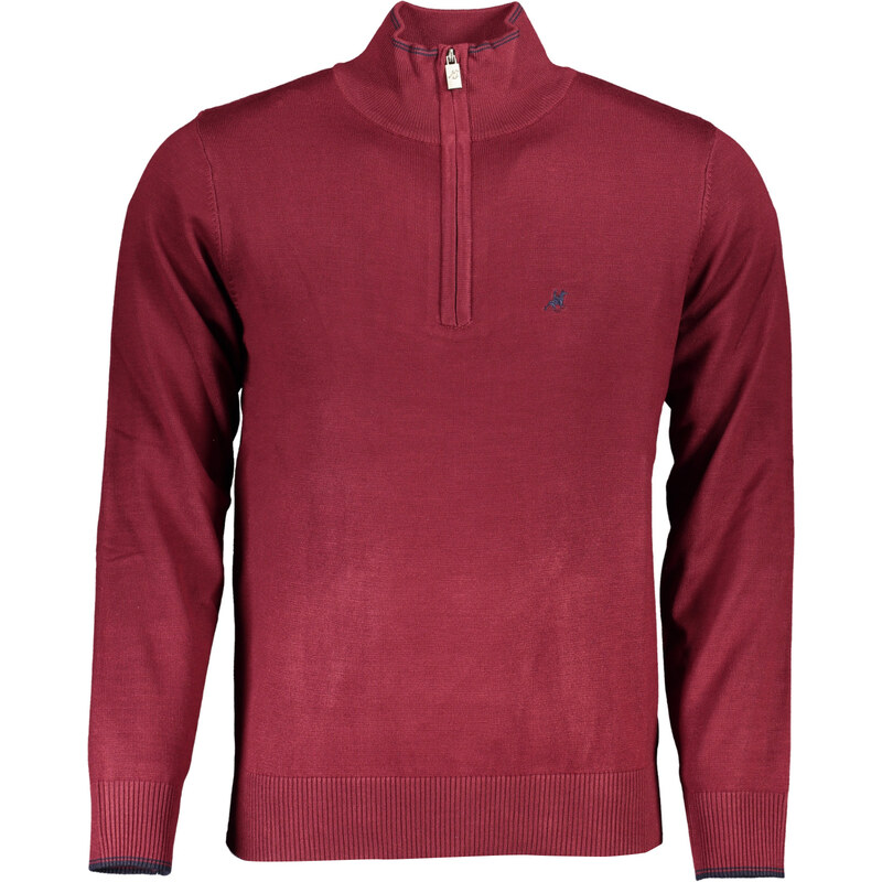 U.S. GRAND Pánsky červený sveter US Grand Polo 64705625