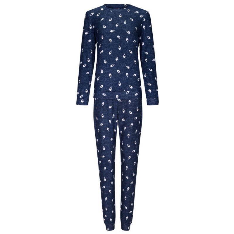 Dámske pyžamo 21232-438-2 tm. modré so vzorom - Rebelle 49776163