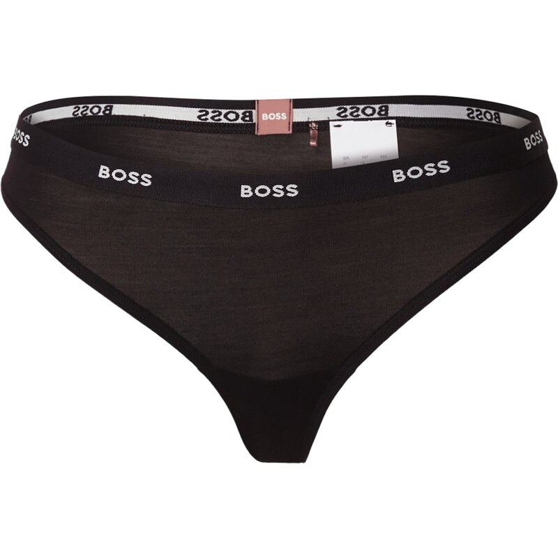 BOSS Tangá čierna / šedobiela 46536892