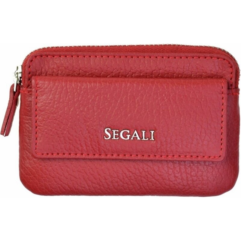 SEGALI Kožená kľúčenka SG-27483 A červená 46545018
