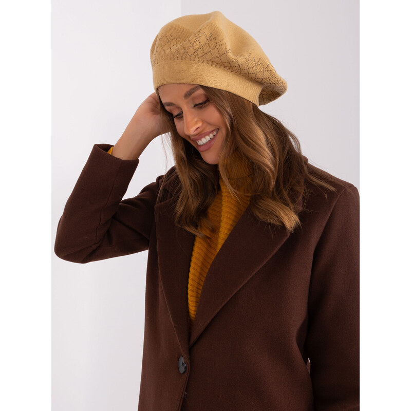 Wool Fashion Italia Cap-AT-CZ-231605.04P-camel 64686844