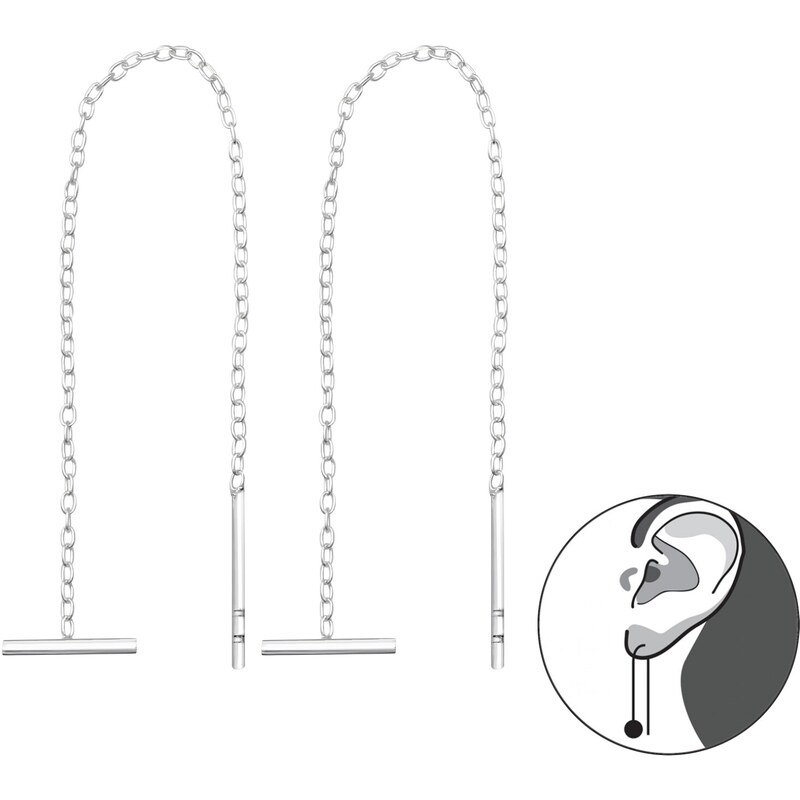 MAJYA Strieborné náušnice VERONIKA 10696 64581318