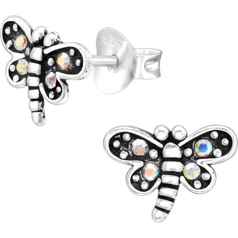 MAJYA Strieborné náušnice VANDA 10691 64581314