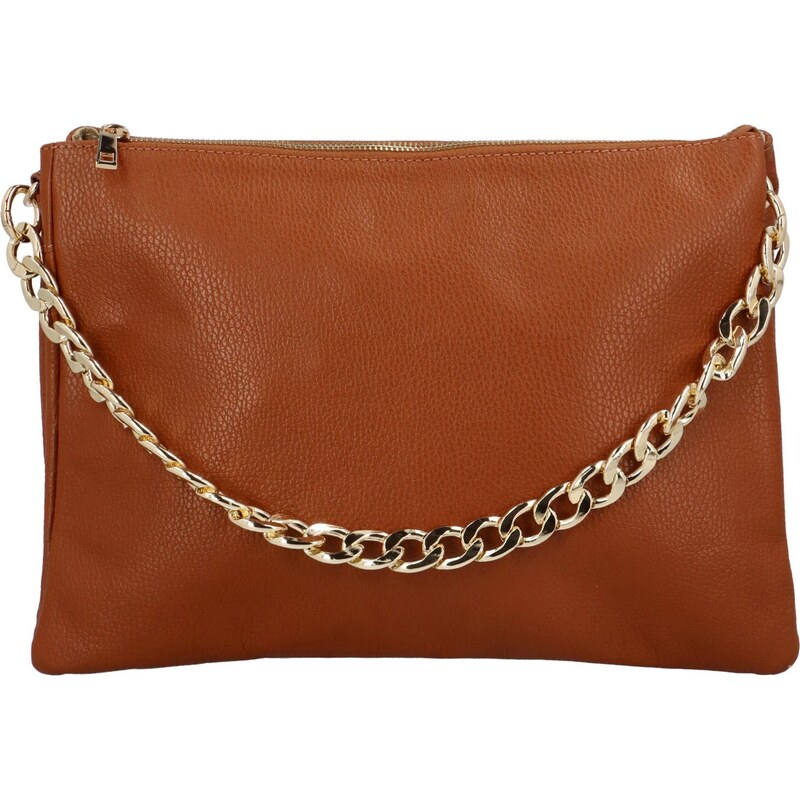 Delami Vera Pelle Dámska kožená kabelka do ruky koňaková - Delami 46859186