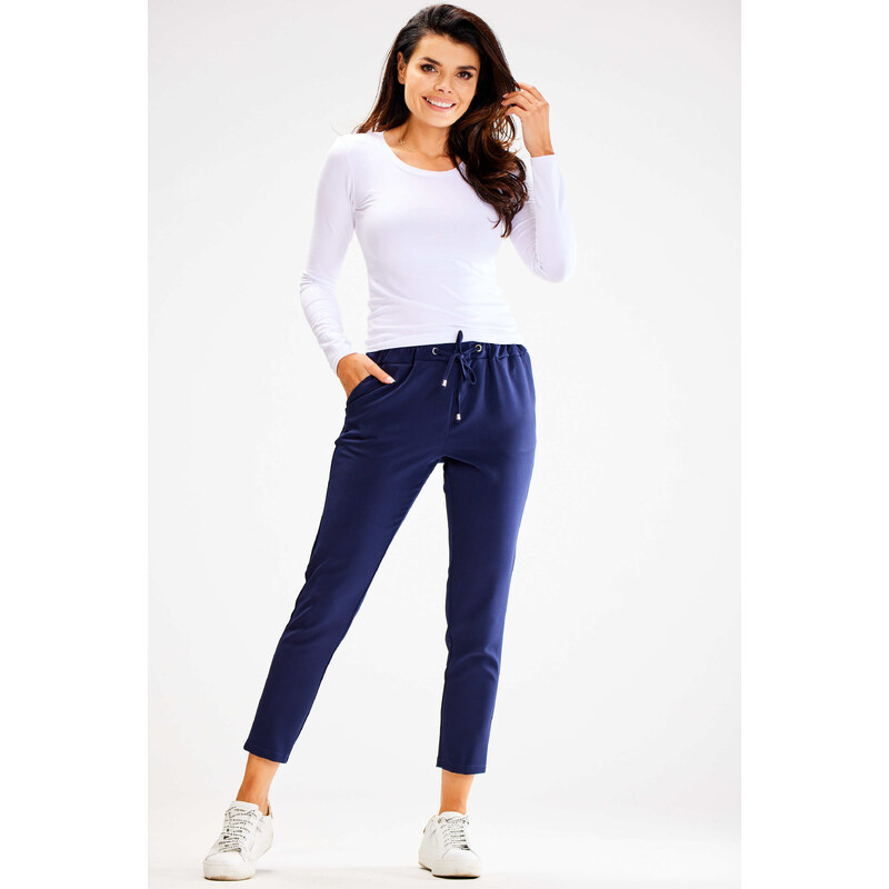 Awama Womans Pants A600 Navy Blue 50635412