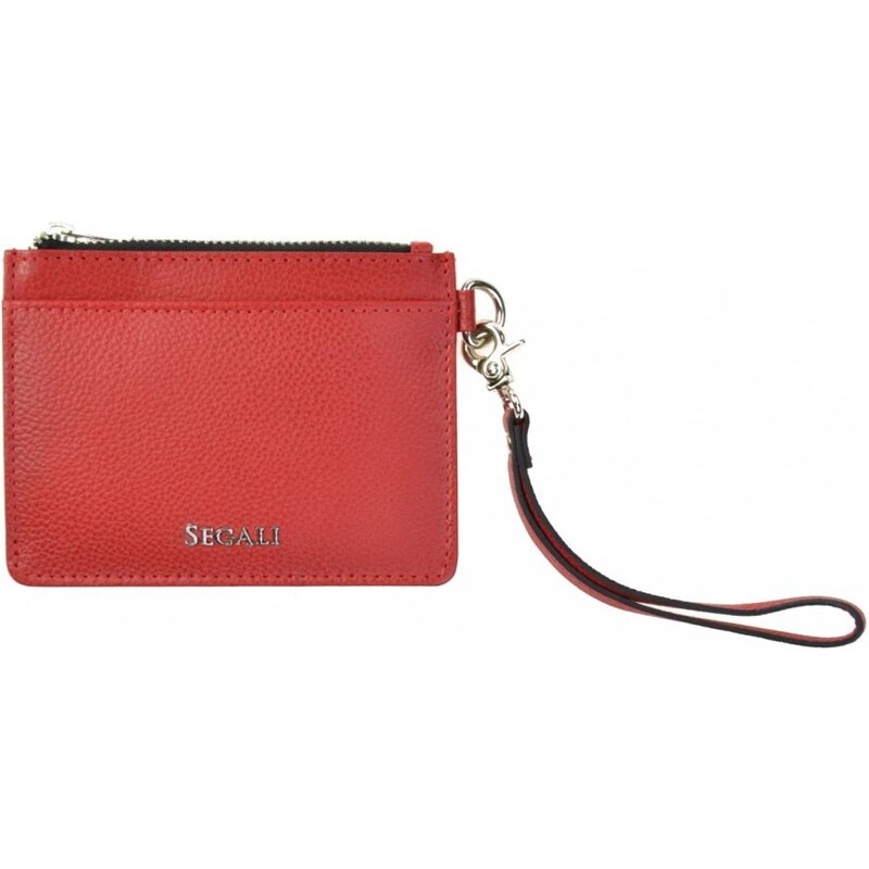 SEGALI Kožená kľúčenka SG-27290 A červená 46547354