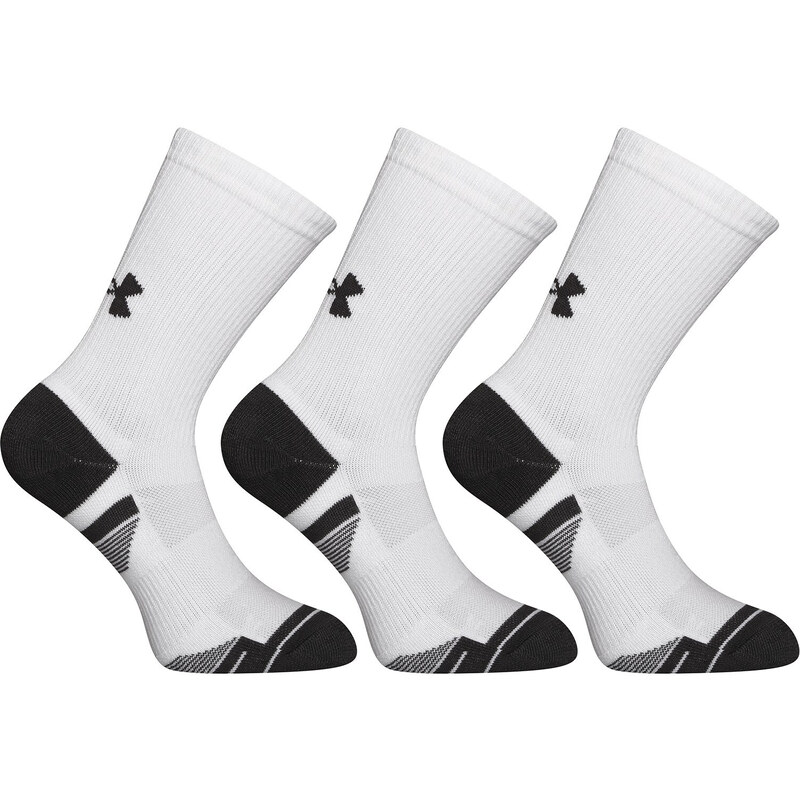 3PACK ponožky Under Armour bielé (1379512 100) 46547359