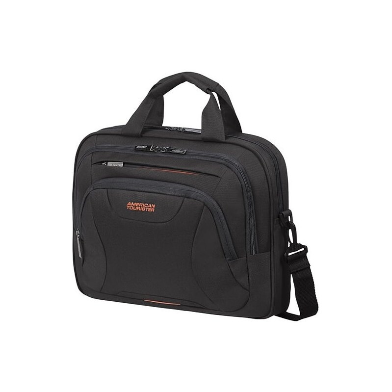 American Tourister AT WORK LAPTOP BAG 15.6 Black/Orange 63751464