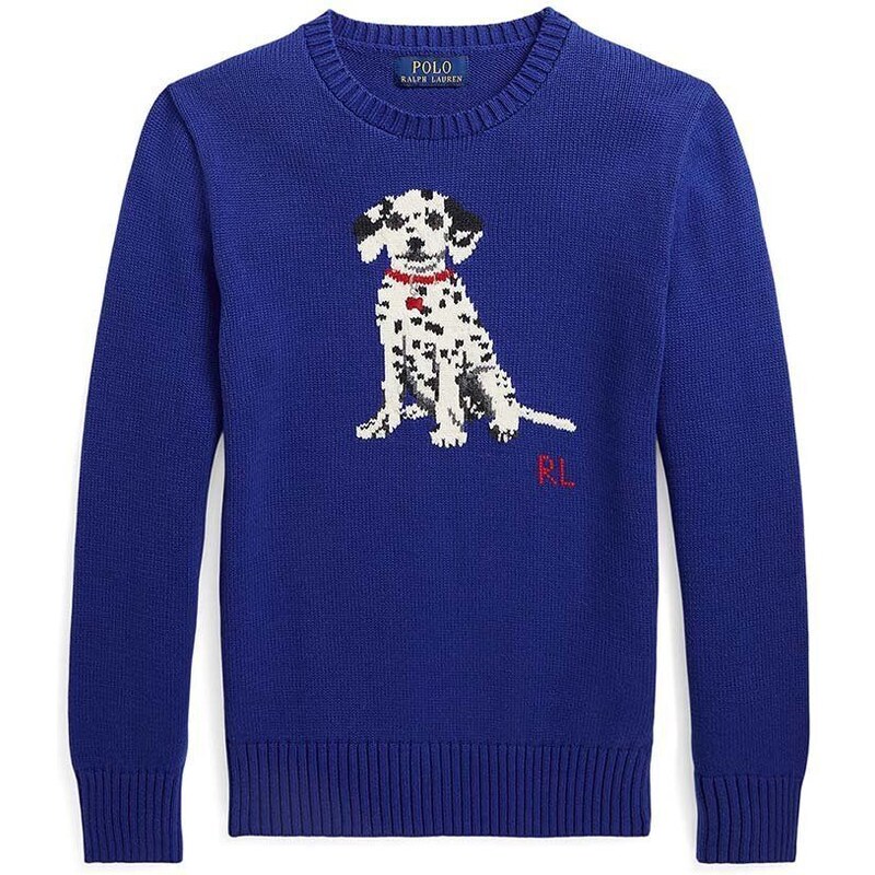 Detský bavlnený sveter Polo Ralph Lauren tenký
