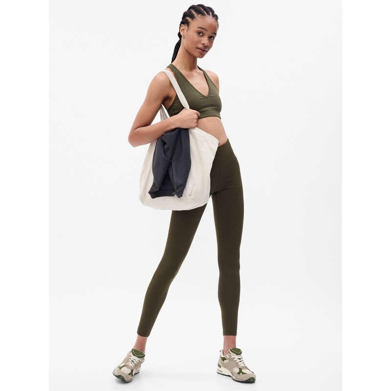 Kaki dámske športové legíny GapFit 52519153