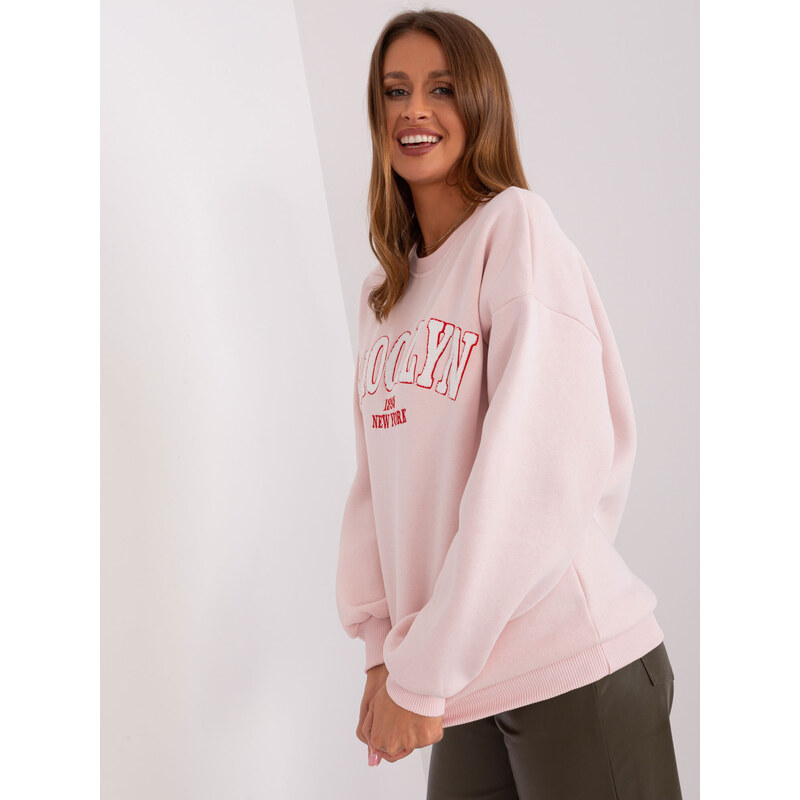 My Red Lips Sweatshirt-EM-BL-617-14.09-light pink 64787185