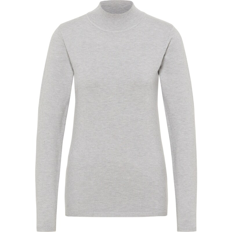 DreiMaster Klassik Sveter sivá melírovaná 63143801