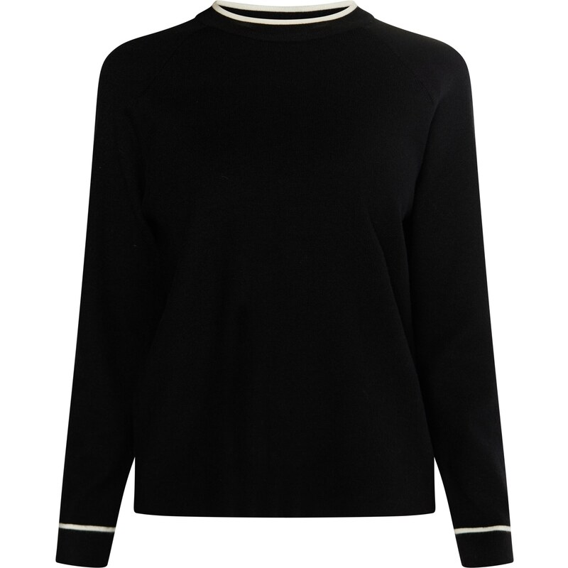 DreiMaster Klassik Sveter čierna / biela ako vlna 63144420