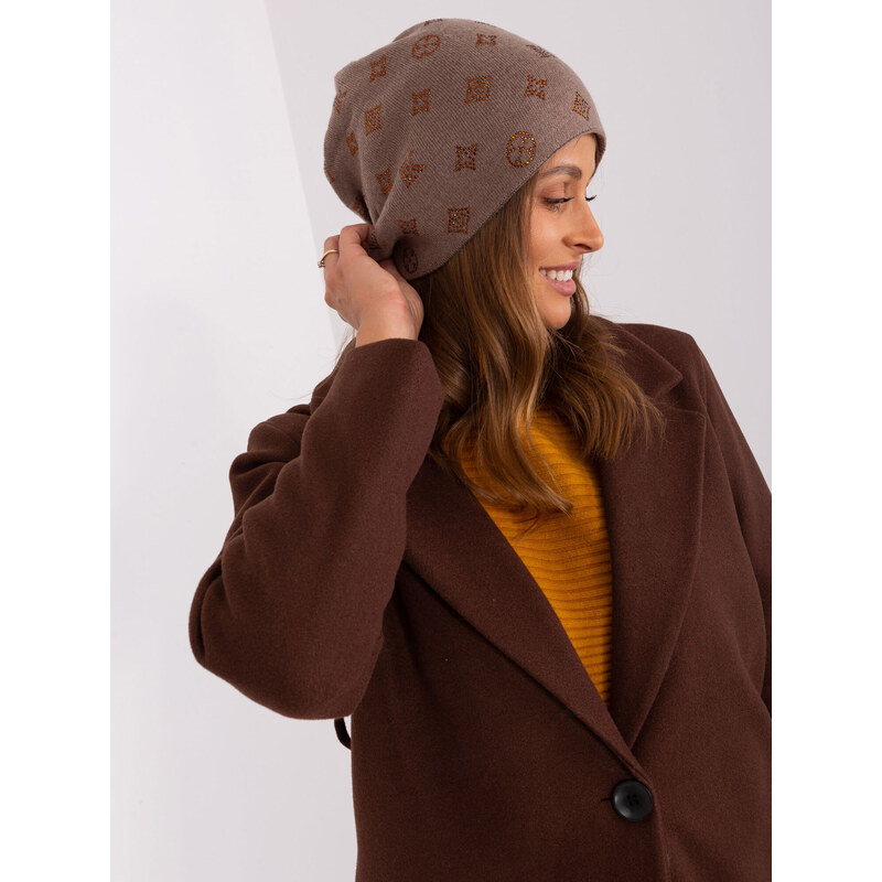 Wool Fashion Italia Cap-AT-CZ-2325.85-brown 64686679