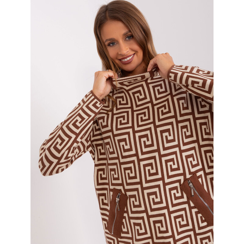 Wool Fashion Italia Sweater-AT-SW-2341.00P-brown 64688686